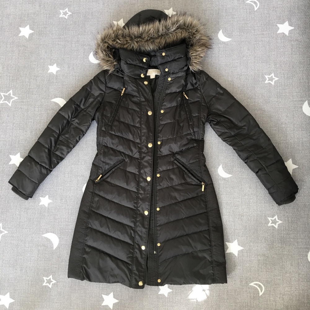 Michael Kors Feather Down Winter Coat - Small